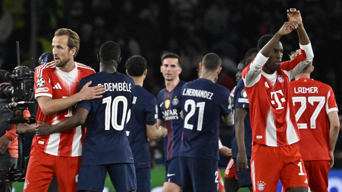 LdC: Bayern Munich shocked PSG players