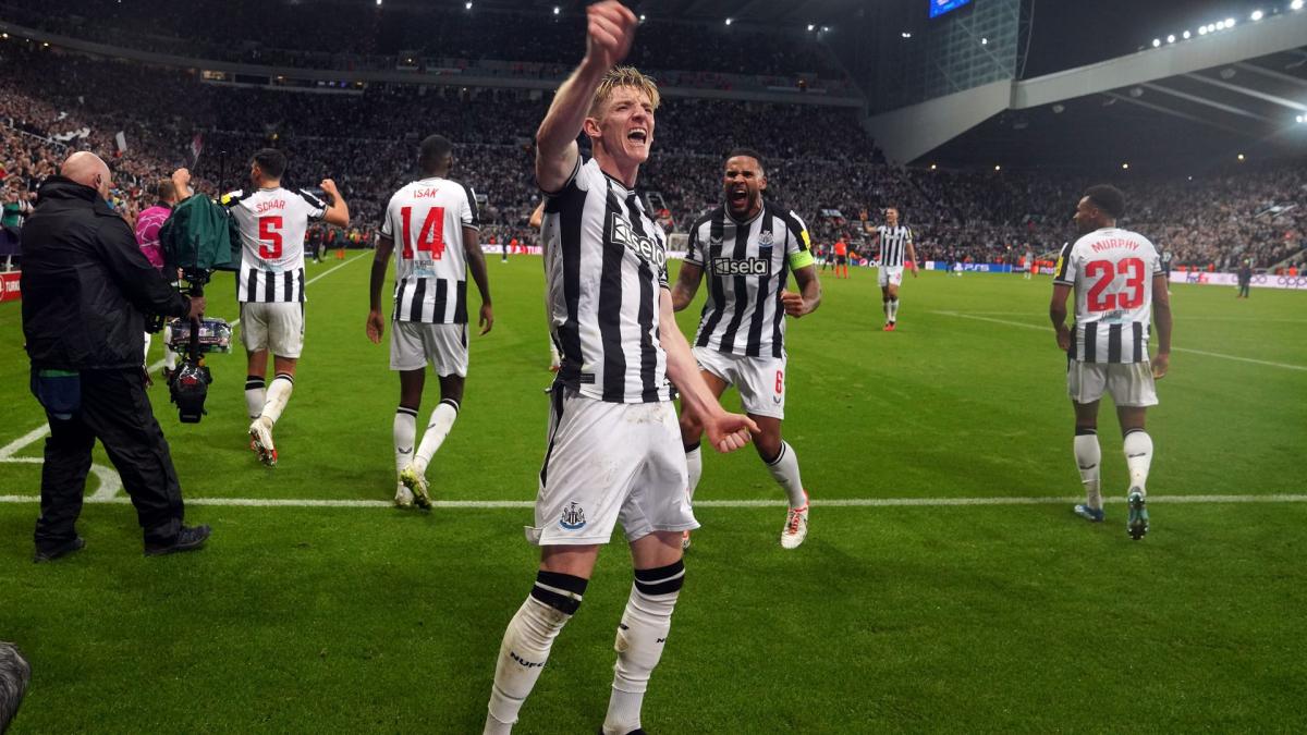 Newcastle demand crazy price for Anthony Gordon