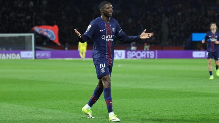 Ousmane Dembélé's hilarious response to the CBS set