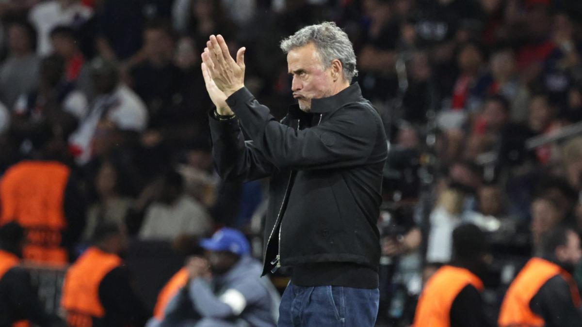 PSG, Luis Enrique: “We deserved to win, draw and lose”
