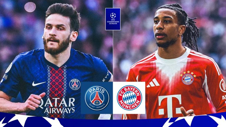 PSG – Bayern Munich: the official line-ups