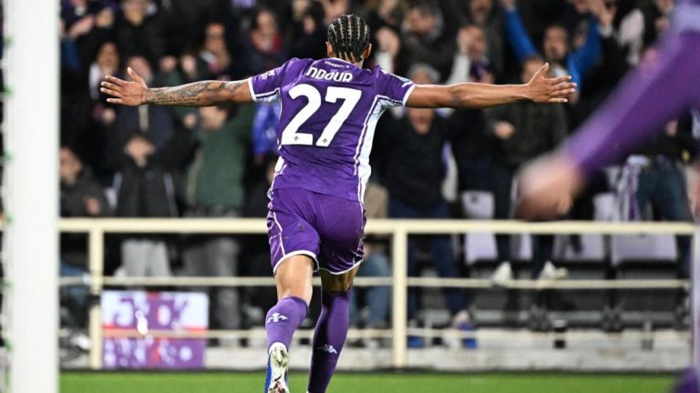 Serie A: Cher Ndour saves Fiorentina against Inter and revives the Scudetto