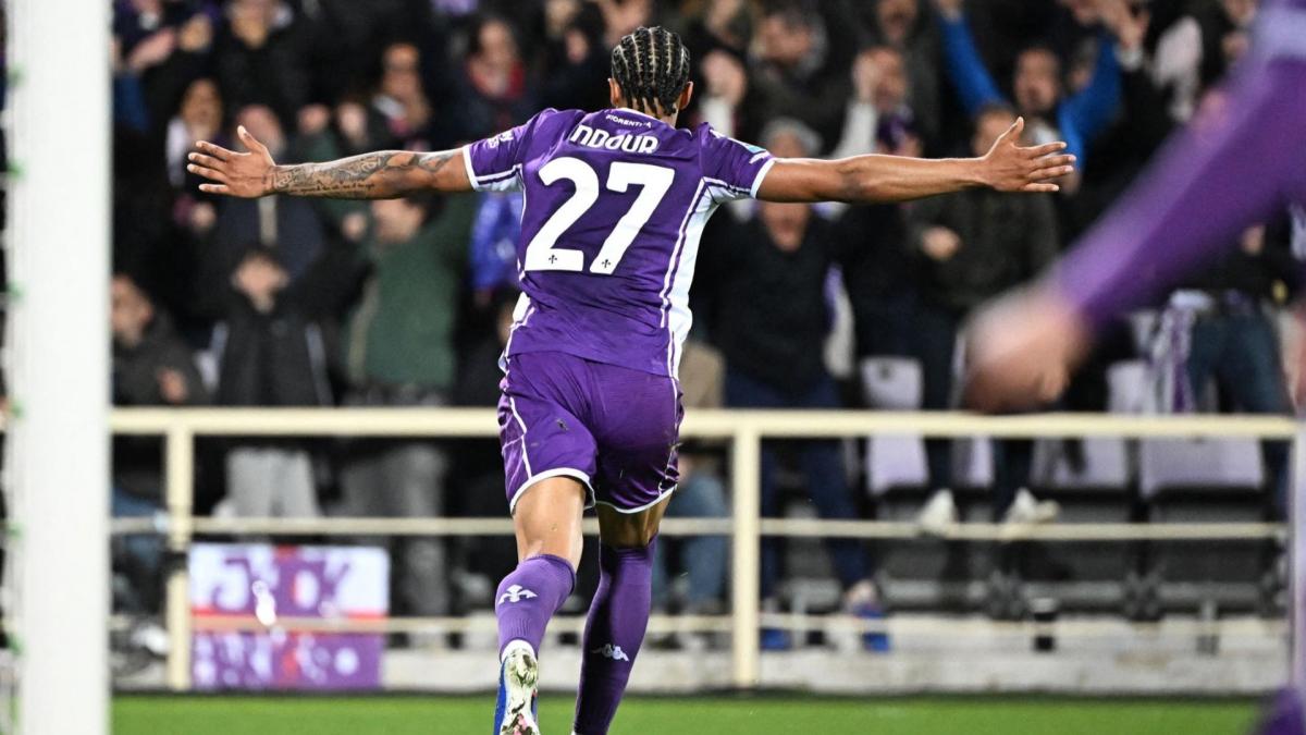 Serie A: Cher Ndour saves Fiorentina against Inter and revives the Scudetto