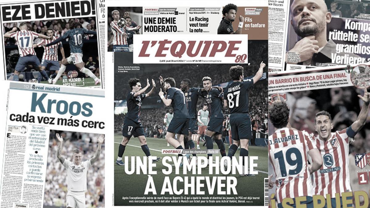 Toni Kroos moves closer to Real Madrid, the international press still hasn't recovered from PSG-Bayern