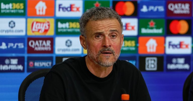 Luis Enrique decided before PSG-Arsenal