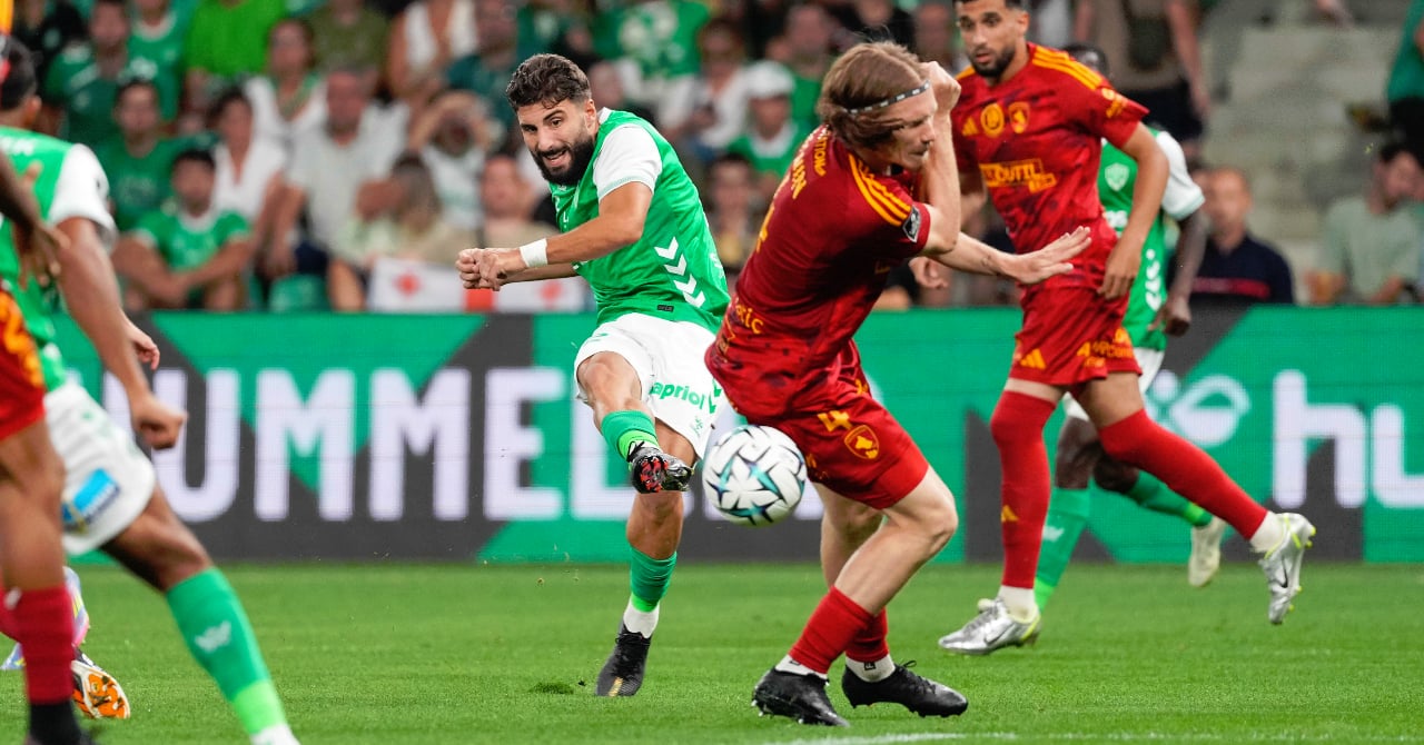 ASSE-Rodez, which channel is broadcasting the match?