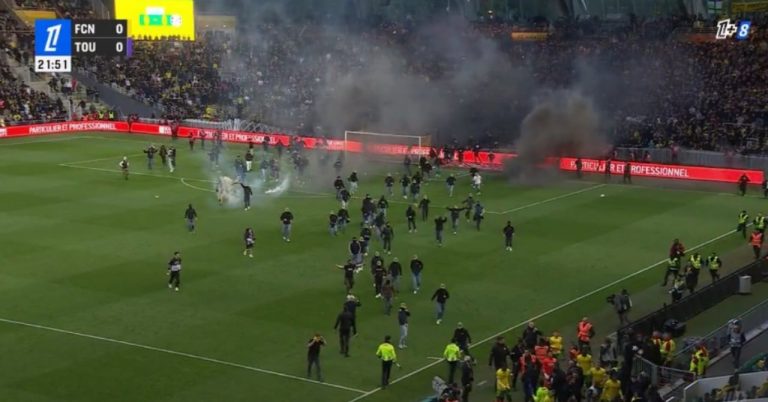Land invasion in Nantes, Vahid on the front line