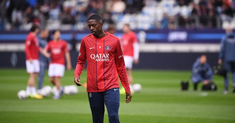 Paris FC-PSG, concern for Ousmane Dembélé
