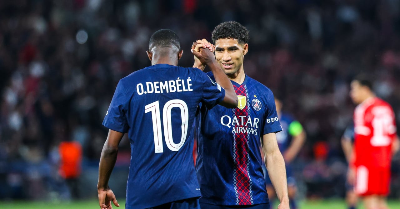 PSG-Arsenal: The verdict is in for Dembélé and Hakimi
