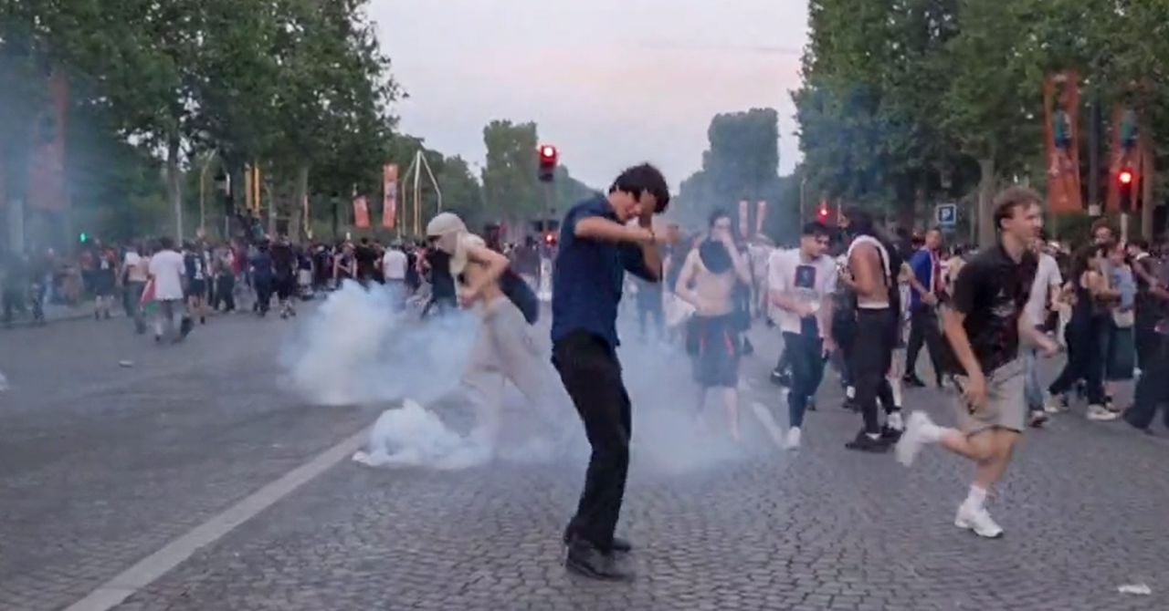Injuries, fires, violence… The crazy Parisian night after the PSG coronation