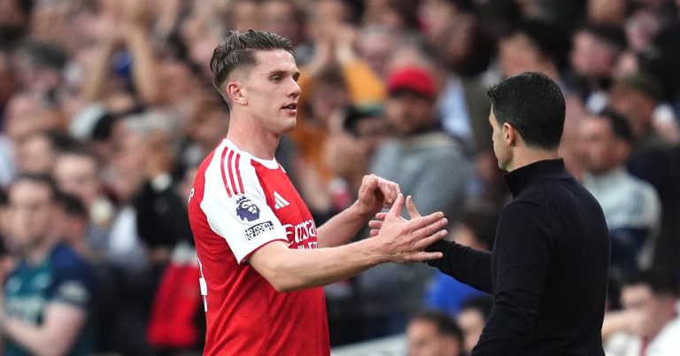 Arsenal strikes a double blow