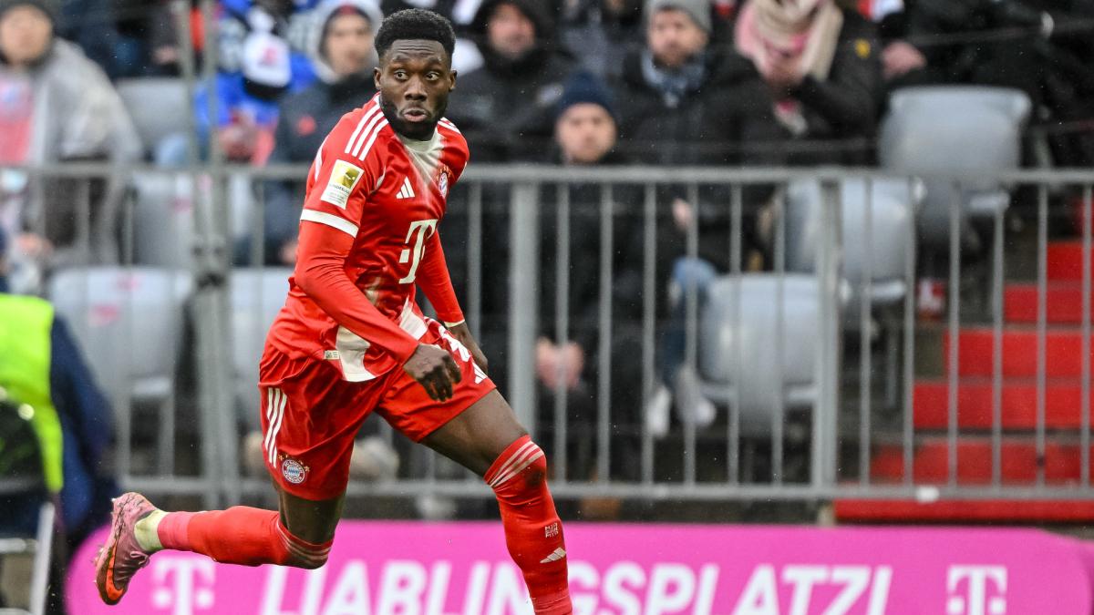 Bayern Munich: new big injury for Alphonso Davies
