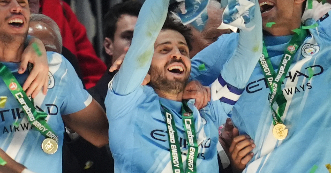 Bernardo Silva, parting party at Manchester City