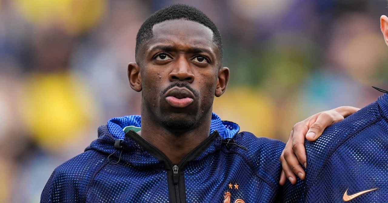 Dembélé, out due to injury two weeks before the World Cup?