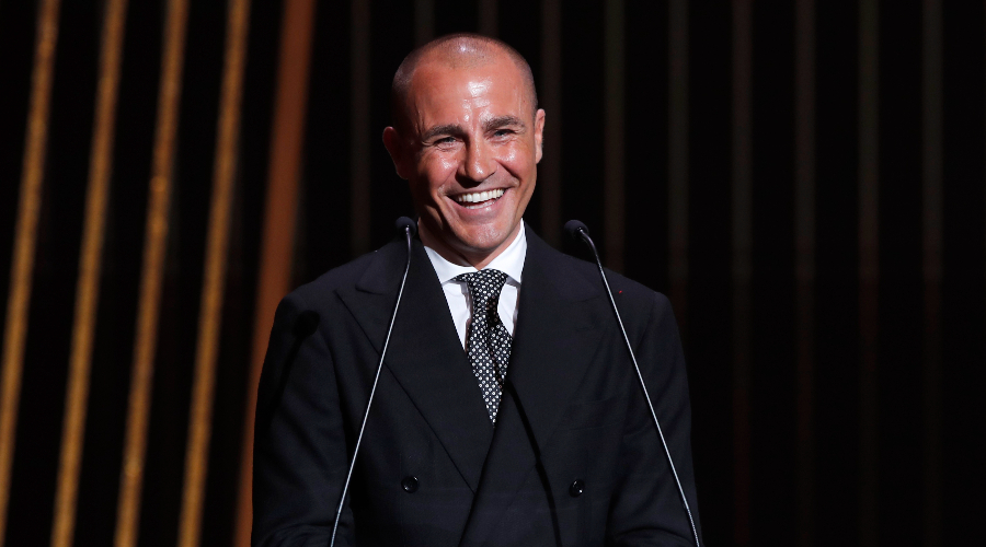 Fabio Cannavaro, the big announcement