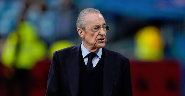 Florentino Perez, the filthy slip