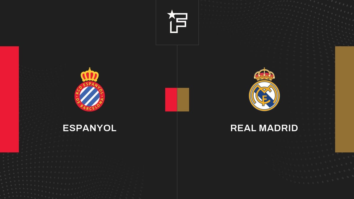 Follow the Espanyol-Real Madrid match live with commentary Live 20:50 – Liga