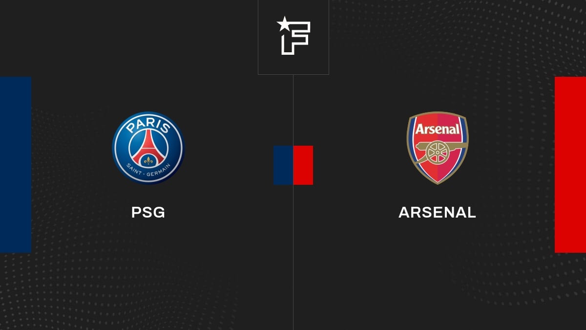 Follow the Paris Saint-Germain-Arsenal match live with commentary Live 5:30 p.m. – Champions League