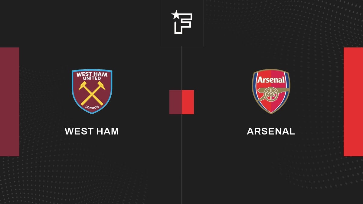 Follow the West Ham-Arsenal match live with commentary Live 5:20 p.m. – Premier League