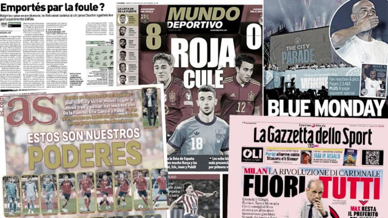 Guardiola's farewell to Manchester City, Spain reacts to the absence of Madrid at the World Cup