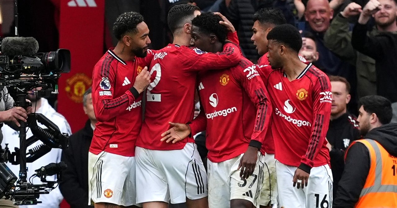 Man Utd have fun