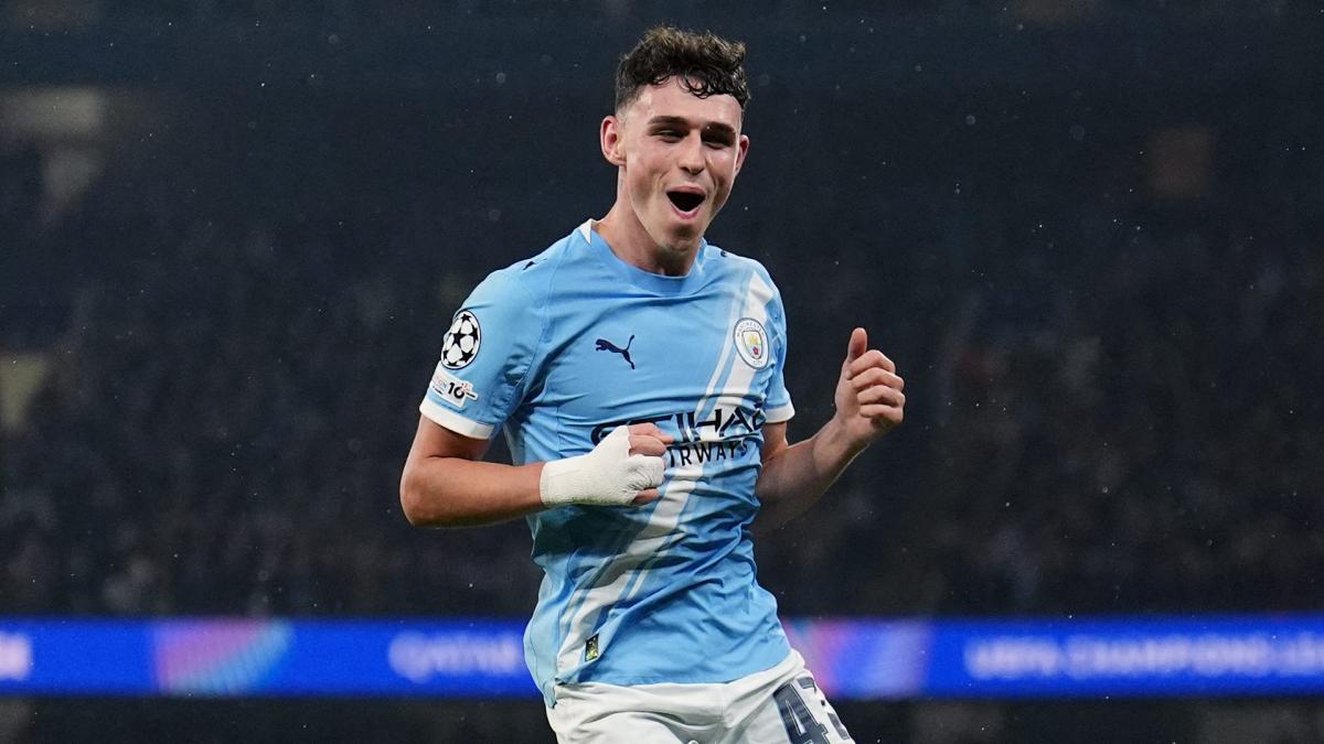 Manchester City blinds Phil Foden