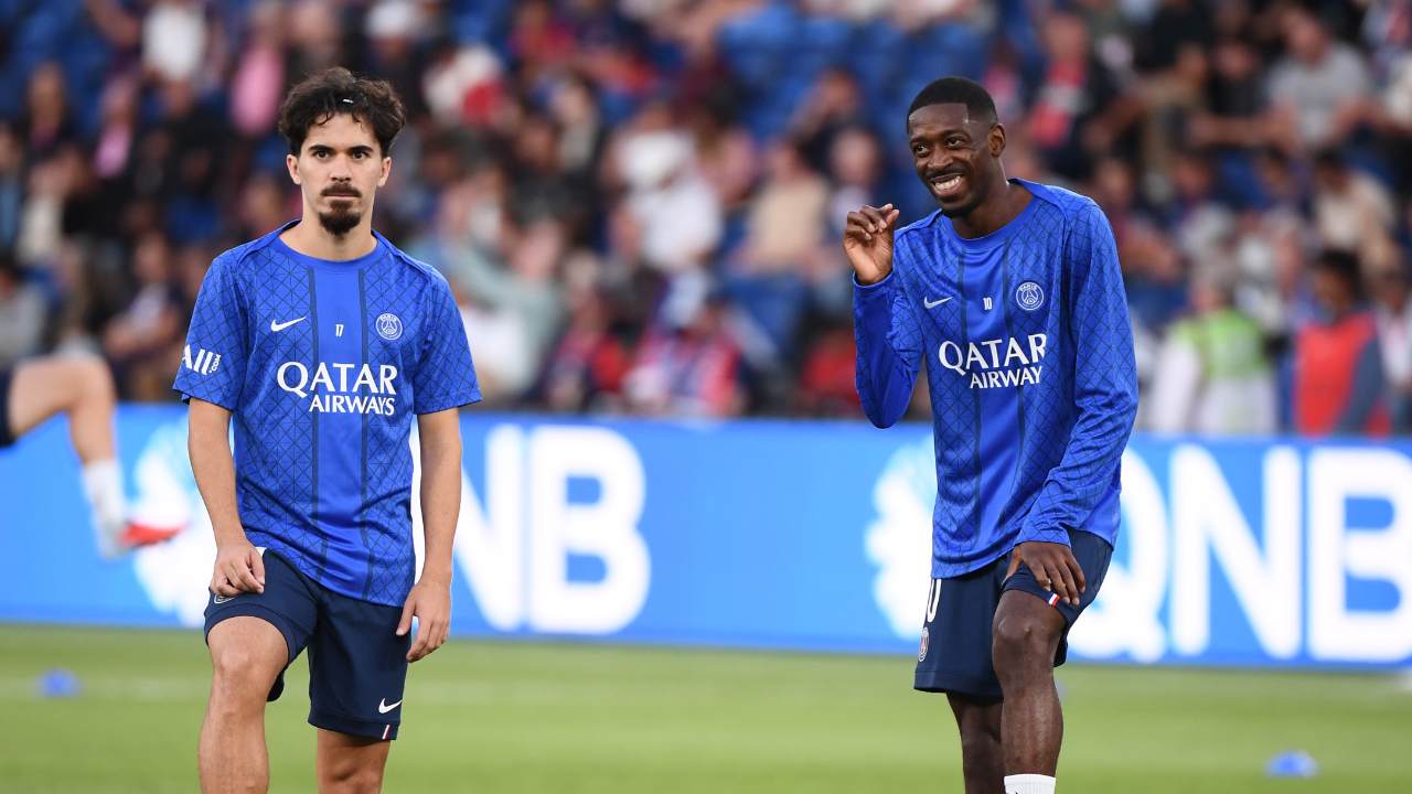 Ousmane Dembélé pays Vitinha