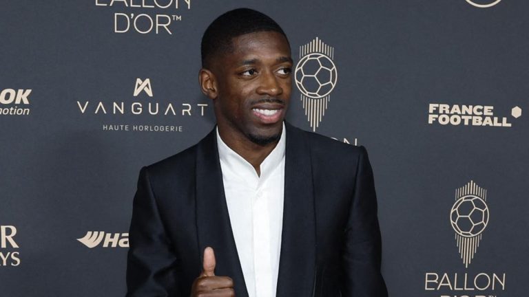 Ousmane Dembélé thinks about a second Ballon d'Or