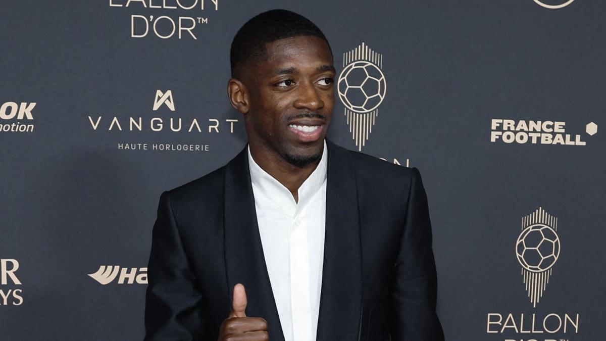 Ousmane Dembélé thinks about a second Ballon d'Or