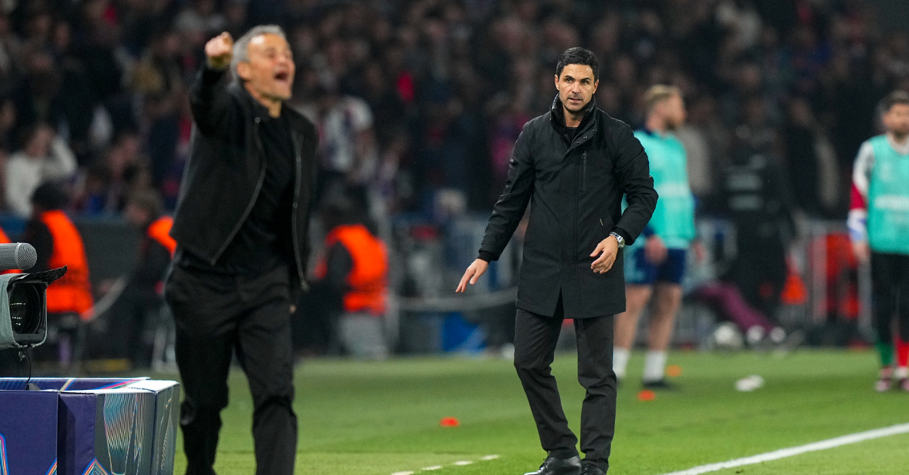 PSG-Arsenal: Mikel Arteta lets loose on Luis Enrique