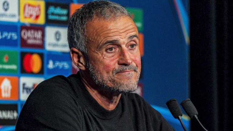 PSG: Luis Enrique puts on a show again at a press conference