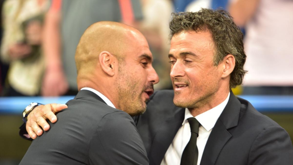 PSG: Luis Enrique's praise for Pep Guardiola