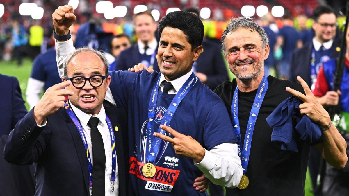 PSG: when Roland-Garros celebrates the coronation in the Champions League