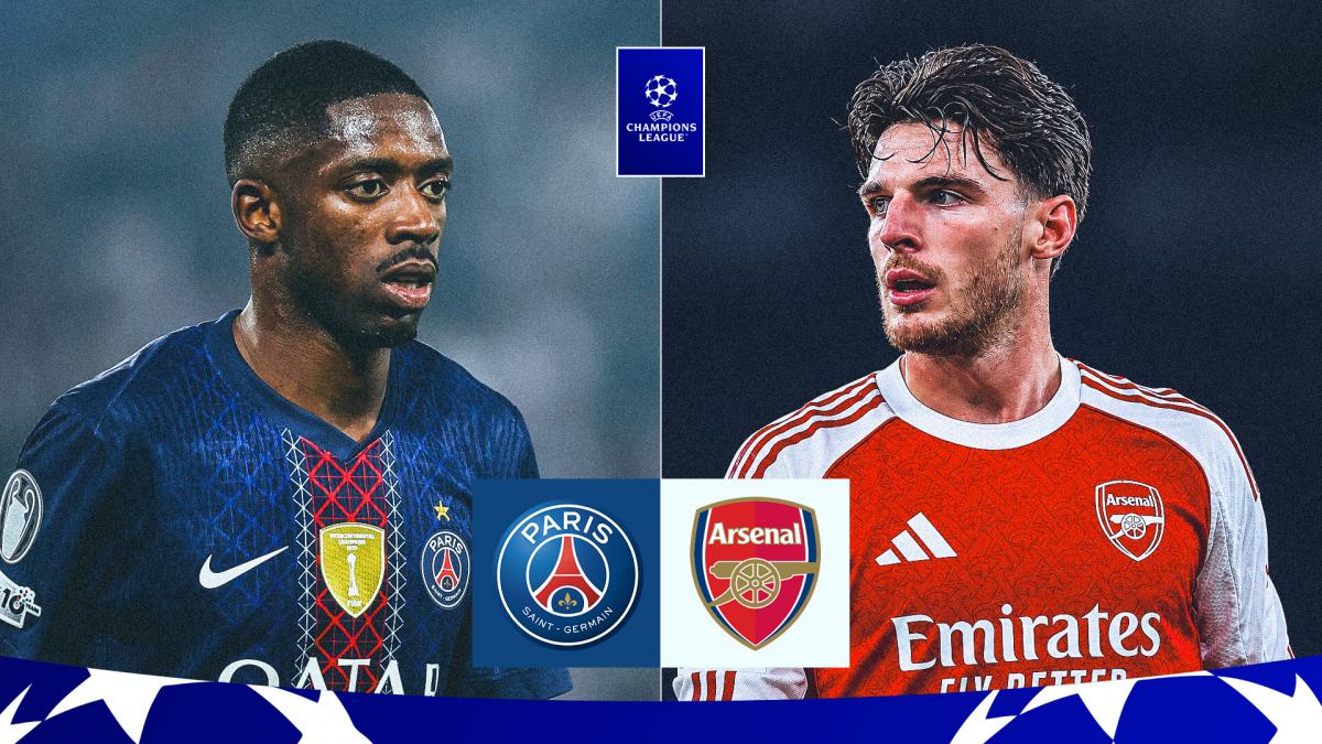 PSG – Arsenal: the official line-ups