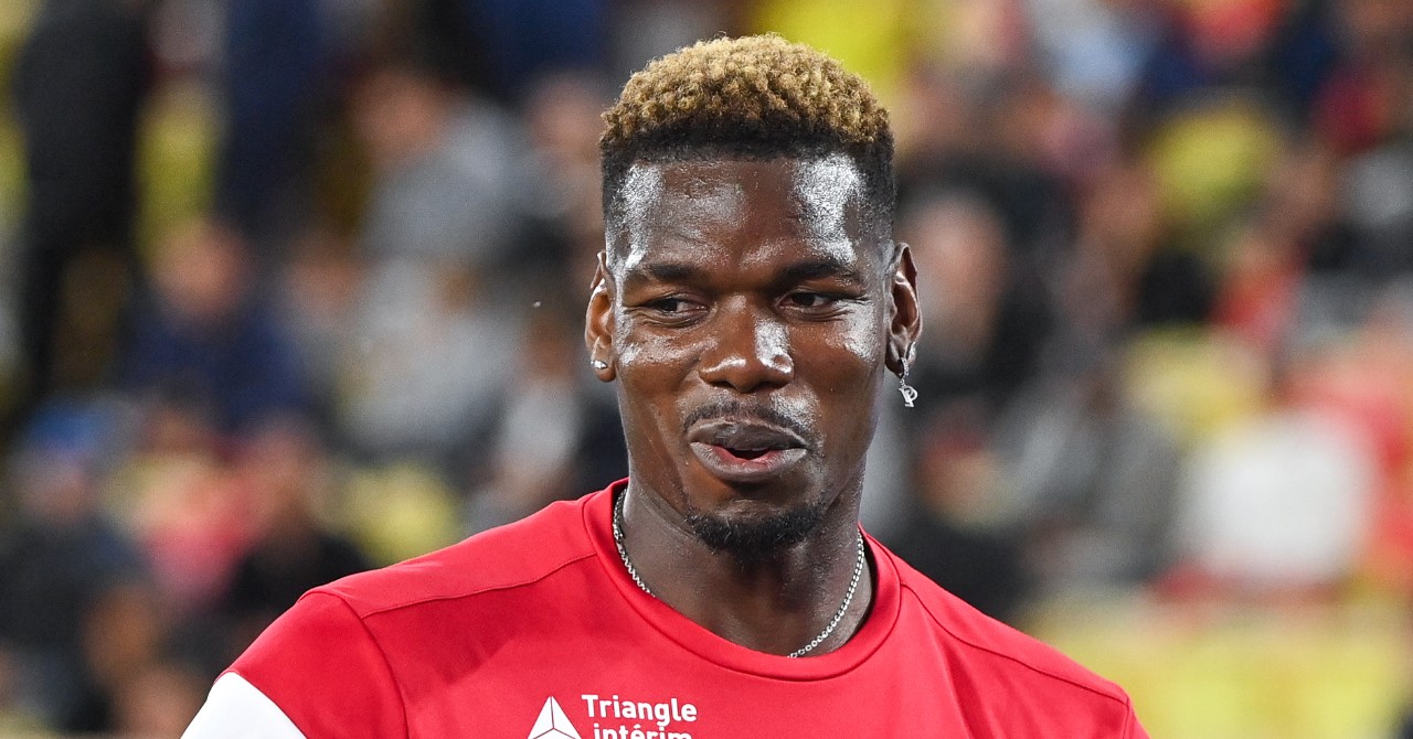 Pogba at OM, close to the goal