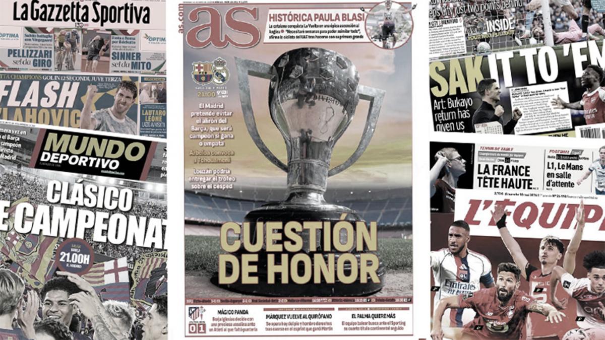 Spain gets impatient before the Clásico, Manchester United holds its first recruit