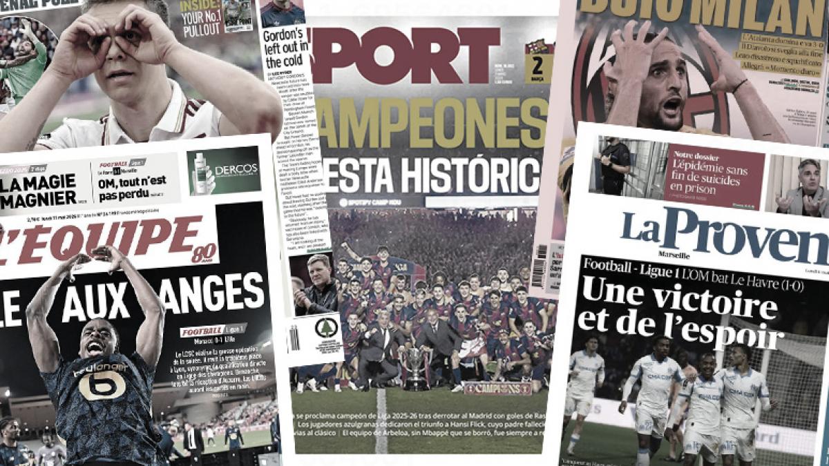 The Catalan press relishes the misfortune of Real Madrid, Vinicius Jr is lit in Spain