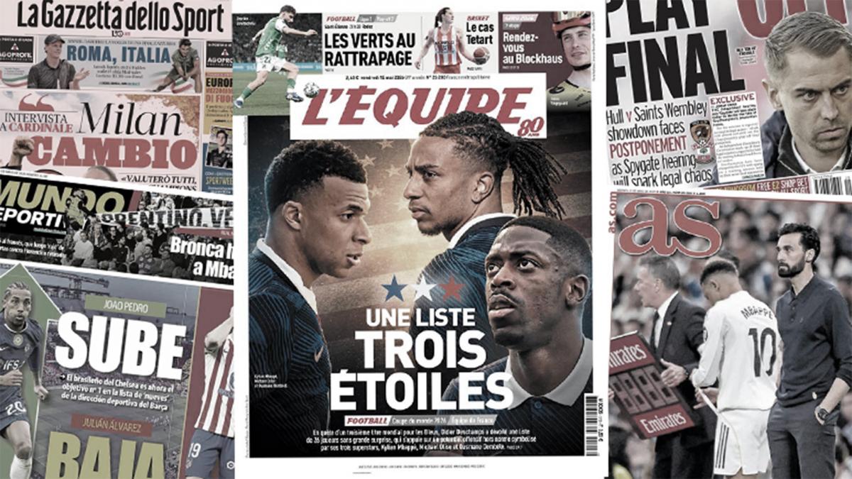 The press impressed by Deschamps' list, Barça offers a recruit on a plate to PSG