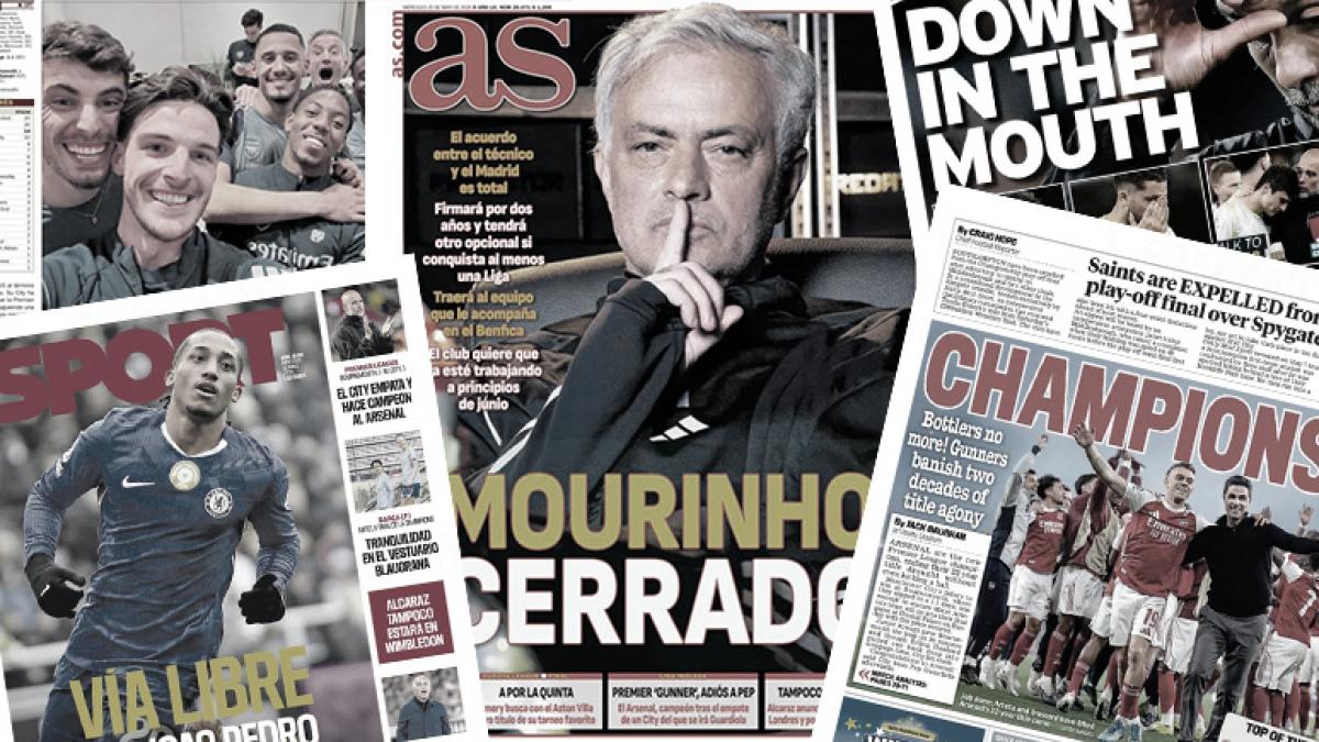 The world of football in ecstasy over Arsenal's coronation, Barça holds an agreement for a recruit