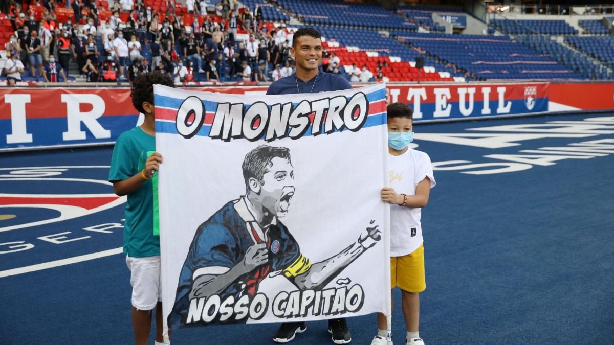 Thiago Silva's nice nod to PSG