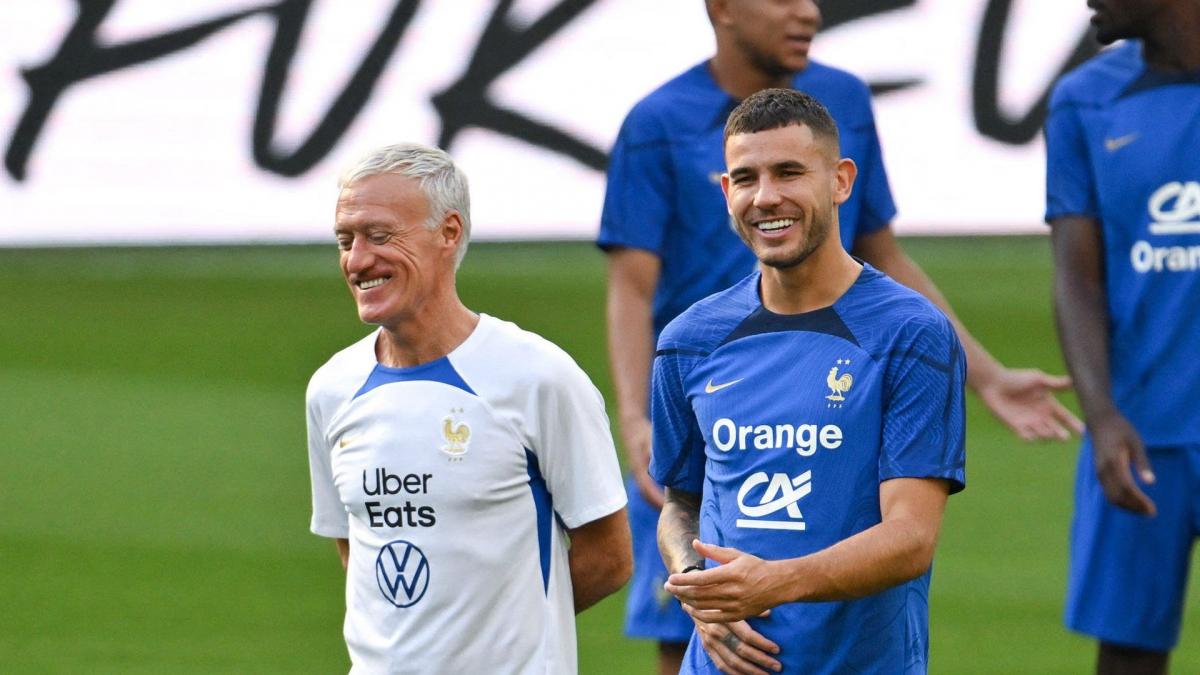 EdF: Didier Deschamps cropped Lucas Hernandez