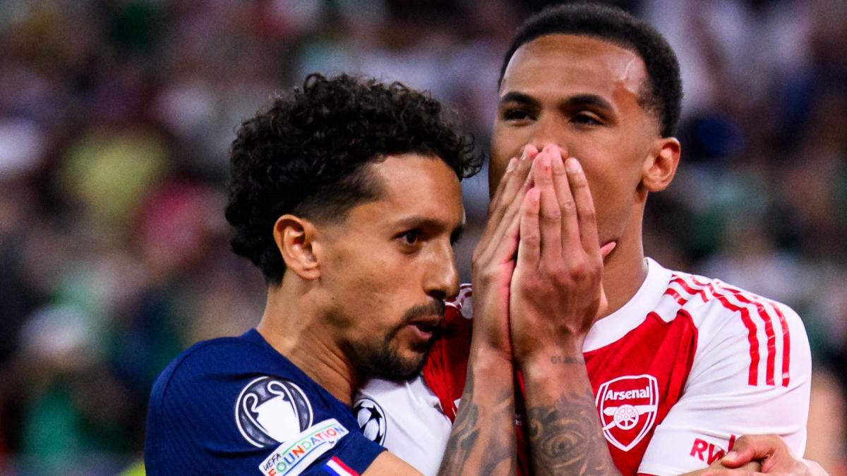 PSG-Arsenal: Marquinhos revealed what he said to Gabriel at the end of the final