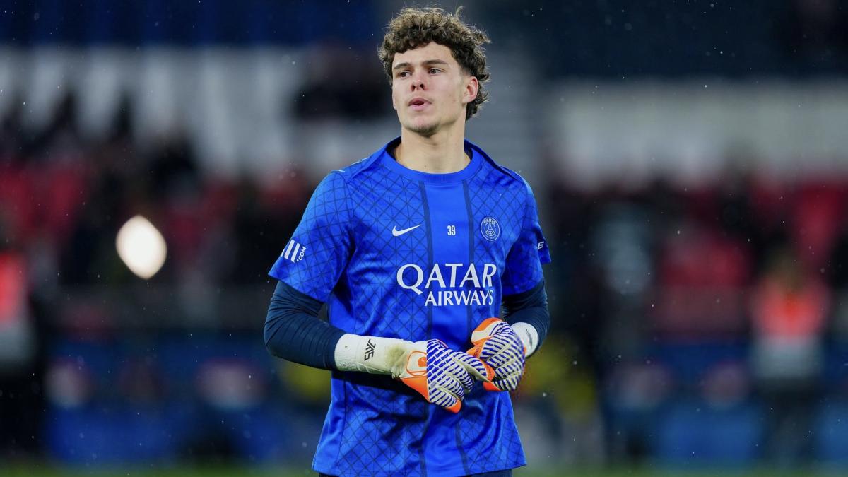 PSG: a young 18-year-old goalkeeper on the departure
