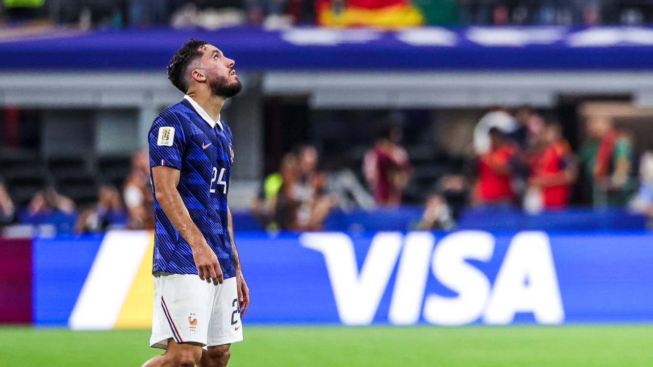 France-Spain: The big anger of Rayan Cherki