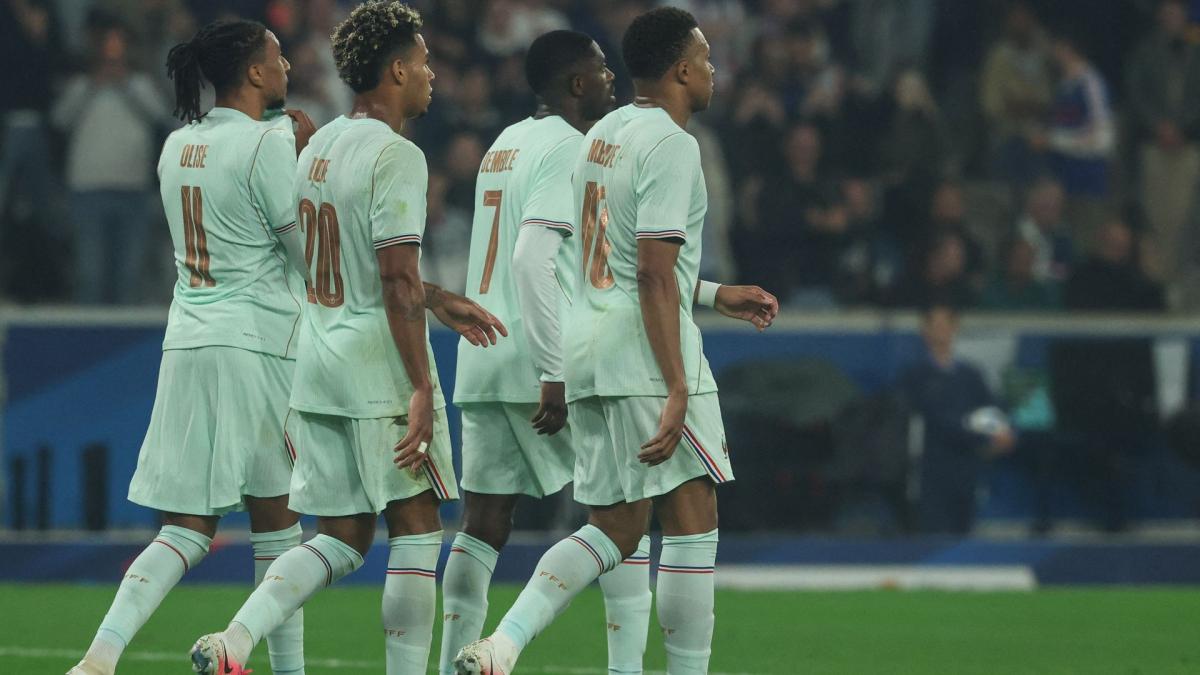 French team: the crazy statistics of Kylian Mbappé and his acolytes