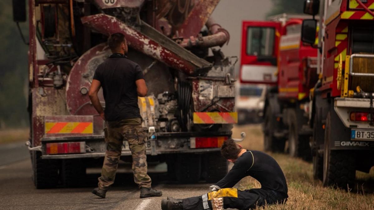 French team: Zidane's touching message to the Gironde firefighters