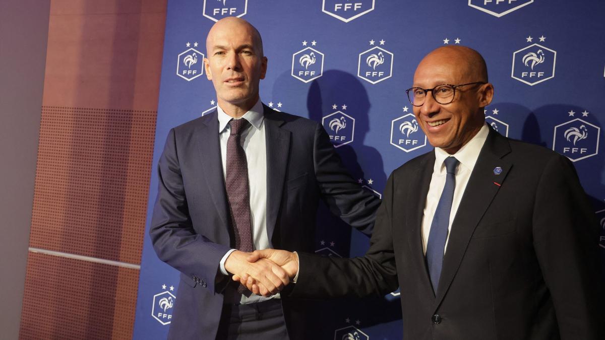 French team: Zinedine Zidane is the new coach of the Blues!