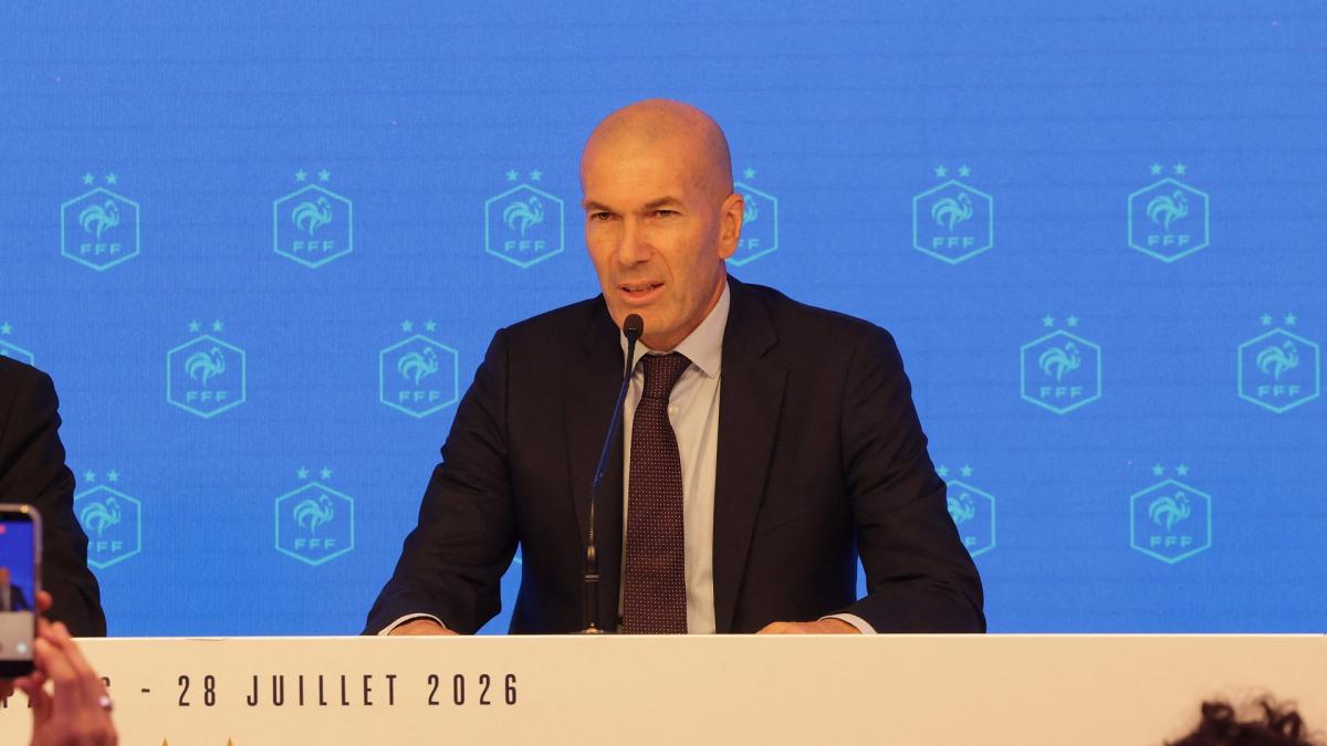 French team: Zinedine Zidane’s first strong speech