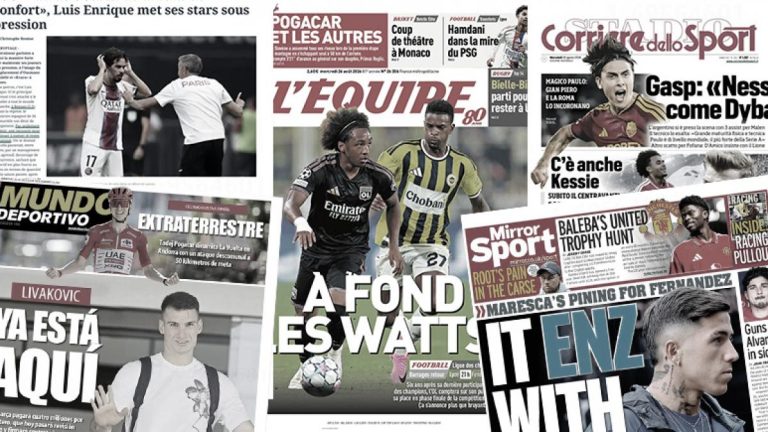 The French press full of confidence for OL, Luis Enrique puts pressure on his stars
