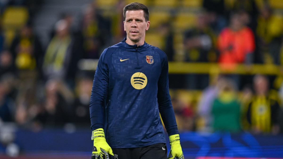 Barça: Szczęsny's huge ball which benefits Zabiri